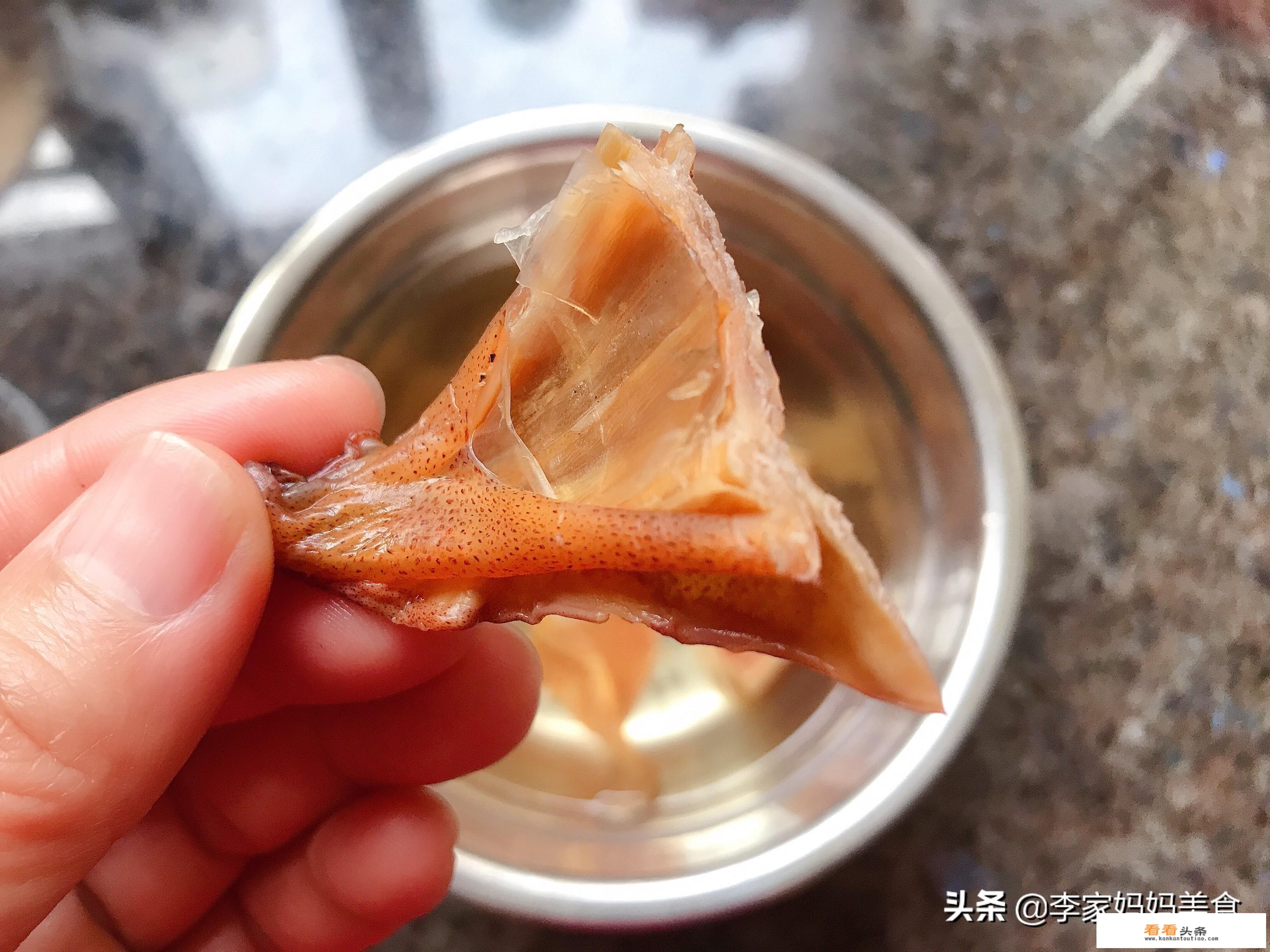 干墨鱼怎么泡发？