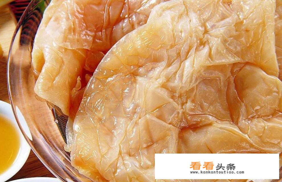 海蛰凉拌用水焯吗？