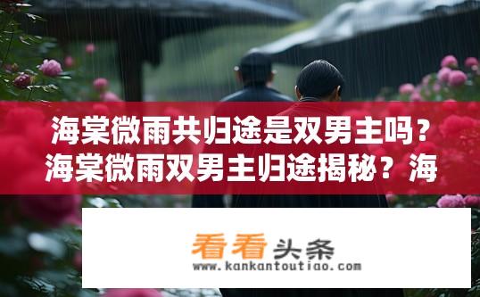 海棠微雨共归途是双男主吗？海棠微雨双男主归途揭秘？海棠微雨二人行，双男主归途的剧情设定与解析