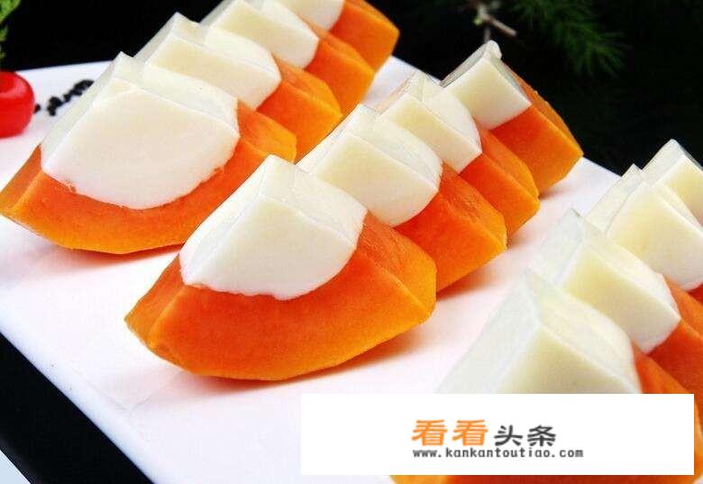 木瓜的正确吃法？