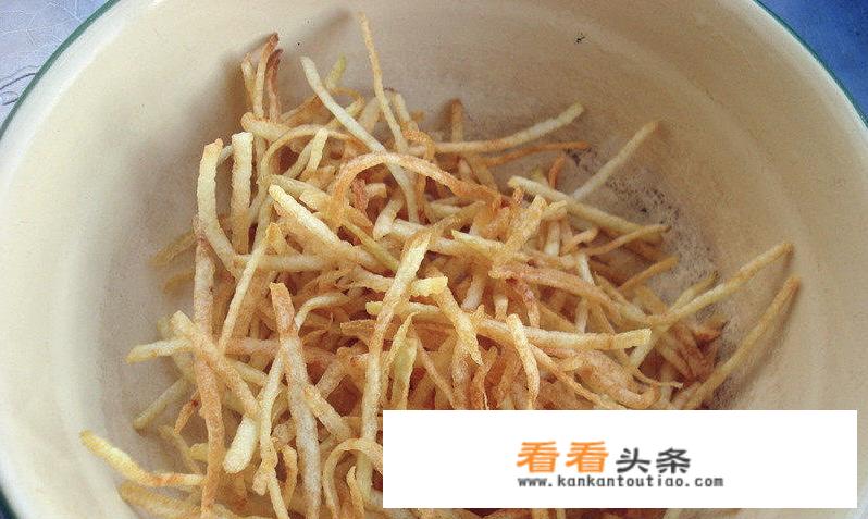 糖醋土豆丝的做法？