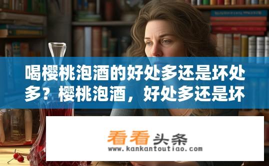 喝樱桃泡酒的好处多还是坏处多？樱桃泡酒，好处多还是坏处更甚？樱桃泡酒好坏之谜，益处与副作用比较分析