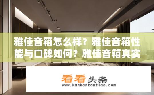 雅佳音箱怎么样？雅佳音箱性能与口碑如何？雅佳音箱真实评价，性价比、音质及口碑表现如何？