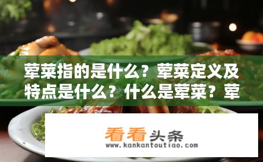 荤菜指的是什么？荤菜定义及特点是什么？什么是荤菜？荤菜定义与特点是什么？