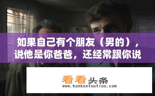如果自己有个朋友（男的），说他是你爸爸，还经常跟你说爸爸爱你，我爱你之类的，是什么鬼？这究竟是谁的身份关系？他的真身竟然是我的亲人?