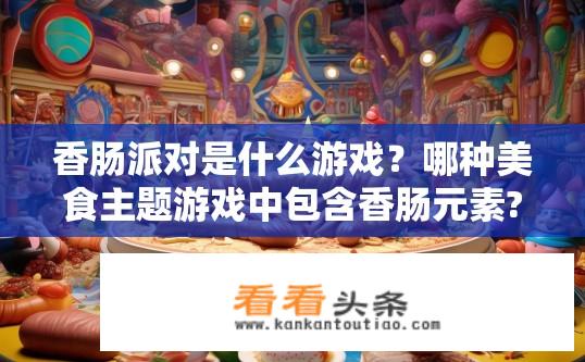 香肠派对是什么游戏？哪种美食主题游戏中包含香肠元素?