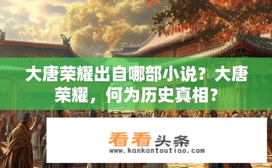 大唐荣耀出自哪部小说？大唐荣耀，何为历史真相？