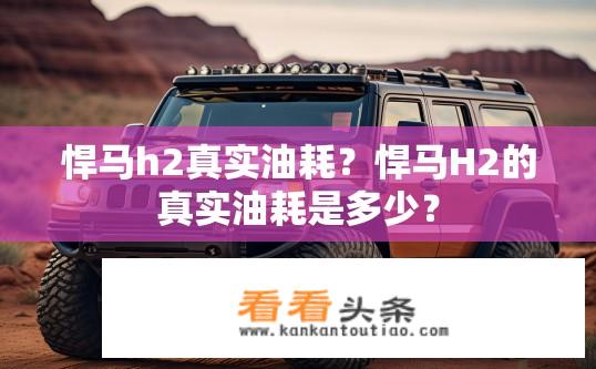 悍马h2真实油耗？悍马H2的真实油耗是多少？