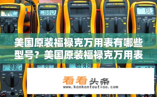 美国原装福禄克万用表有哪些型号？美国原装福禄克万用表有哪些型号及其特点?