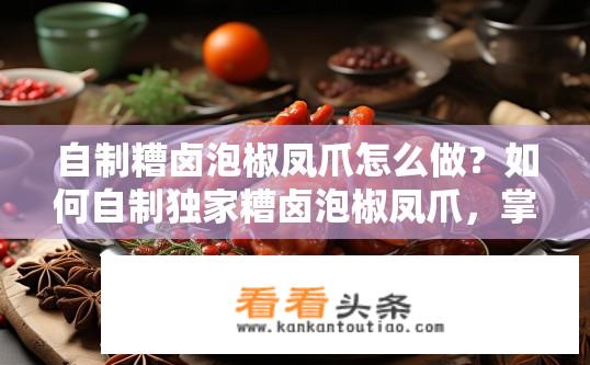 自制糟卤泡椒凤爪怎么做？如何自制独家糟卤泡椒凤爪，掌控色泽、口感与鲜美度？