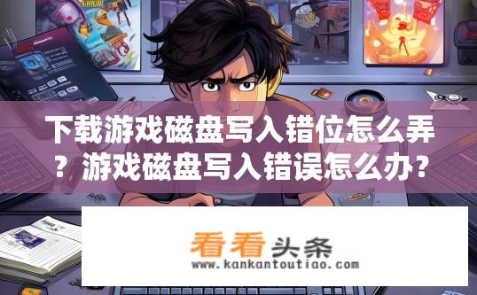 下载游戏磁盘写入错位怎么弄？游戏磁盘写入错误怎么办？