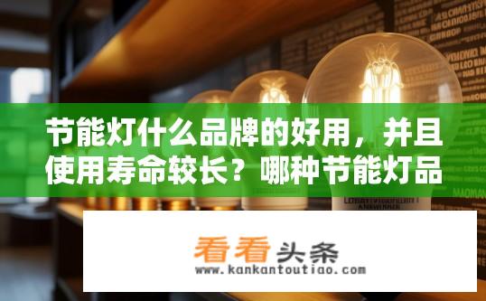 节能灯什么品牌的好用，并且使用寿命较长？哪种节能灯品牌以其耐用性和长寿命广受好评？
