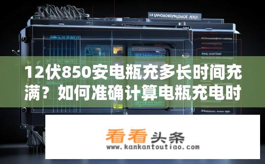 12伏850安电瓶充多长时间充满？如何准确计算电瓶充电时间以充满12伏850安电瓶?