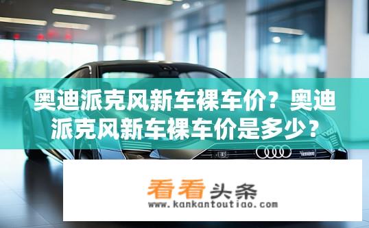 奥迪派克风新车裸车价？奥迪派克风新车裸车价是多少？
