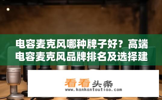 电容麦克风哪种牌子好？高端电容麦克风品牌排名及选择建议