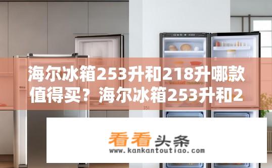 海尔冰箱253升和218升哪款值得买？海尔冰箱253升和218升哪个型号更推荐?