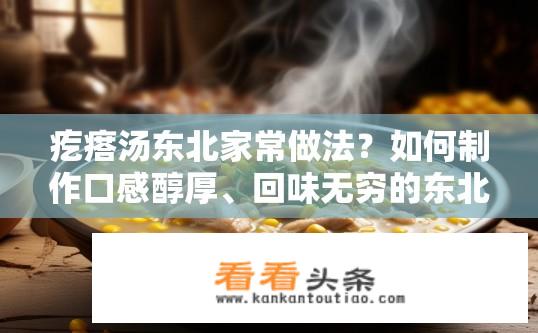 疙瘩汤东北家常做法？如何制作口感醇厚、回味无穷的东北疙瘩汤？