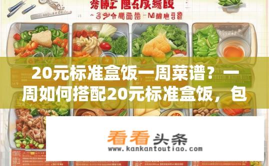 20元标准盒饭一周菜谱？一周如何搭配20元标准盒饭，包含10种菜品全解?