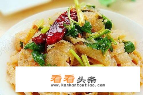 凉拌菜的食材都有什么？