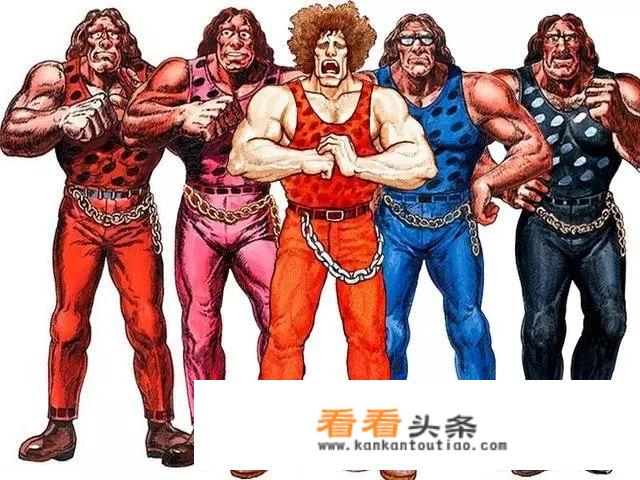 街机游戏《快打旋风》中出现的几个彪形大汉，到底是不是一个人？