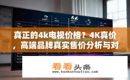 真正的4k电视价格？4K真价，高端品牌真实售价分析与对比