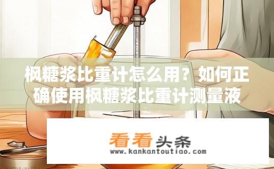 枫糖浆比重计怎么用？如何正确使用枫糖浆比重计测量液体密度?
