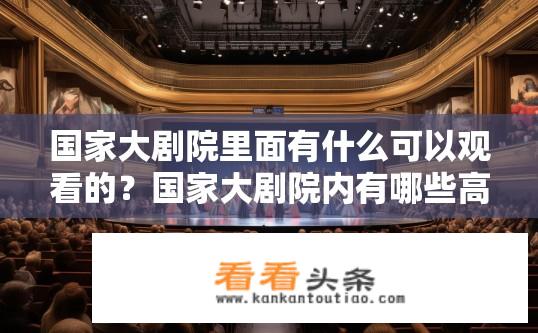 国家大剧院里面有什么可以观看的？国家大剧院内有哪些高质量的艺术演出和展览可看？