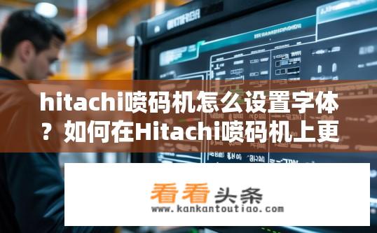 hitachi喷码机怎么设置字体？如何在Hitachi喷码机上更改字体样式?