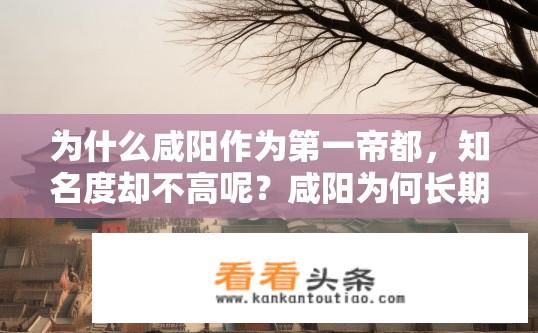 为什么咸阳作为第一帝都，知名度却不高呢？咸阳为何长期未成为全国首府，其历史地位与影响力如何？