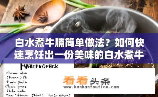 白水煮牛腩简单做法？如何快速烹饪出一份美味的白水煮牛腩呢？