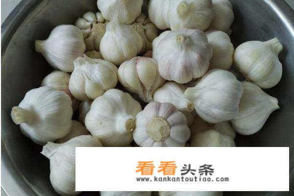 腌大蒜头的方法？