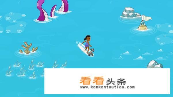 网上冲浪游戏怎么躲避章鱼？