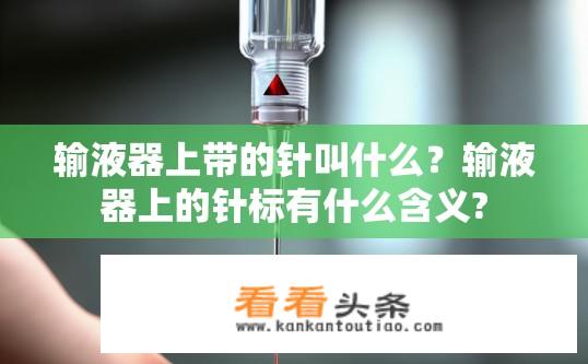 输液器上带的针叫什么？输液器上的针标有什么含义?