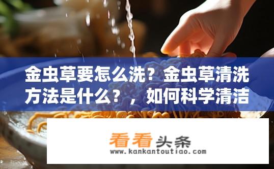 金虫草要怎么洗？金虫草清洗方法是什么？，如何科学清洁金虫草植物？