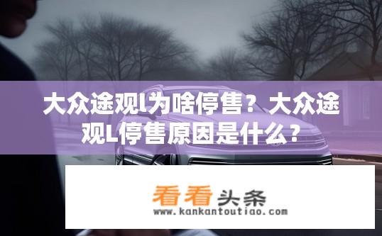 大众途观l为啥停售？大众途观L停售原因是什么？