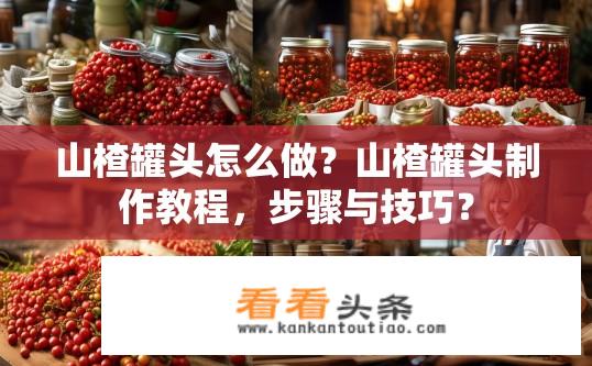 山楂罐头怎么做？山楂罐头制作教程，步骤与技巧？