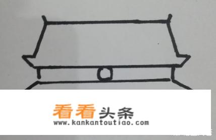 怎么画北京天安门？