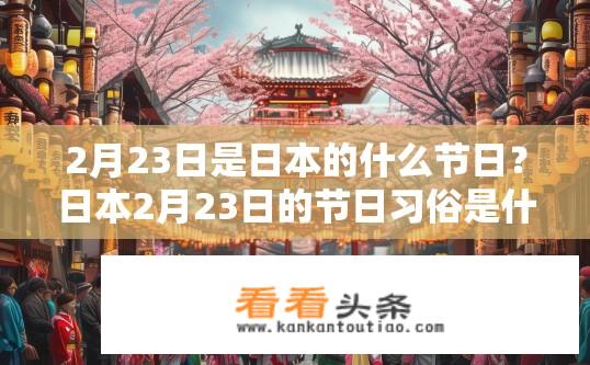 2月23日是日本的什么节日？日本2月23日的节日习俗是什么？