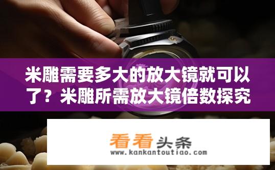 米雕需要多大的放大镜就可以了？米雕所需放大镜倍数探究