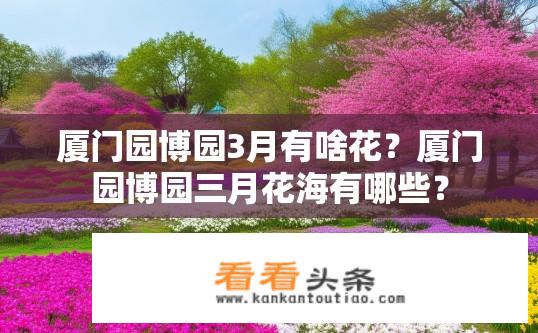 厦门园博园3月有啥花？厦门园博园三月花海有哪些？