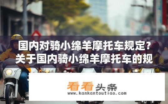 国内对骑小绵羊摩托车规定？关于国内骑小绵羊摩托车的规定有哪些？