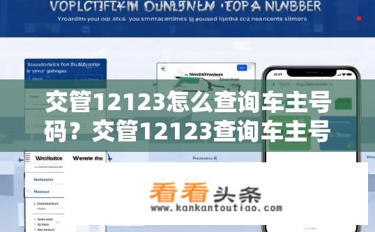 交管12123怎么查询车主号码？交管12123查询车主号码方法？