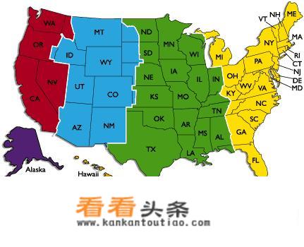 中国和美国谁大?怎么在地图上感觉美国大？