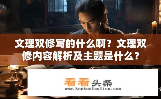 文理双修写的什么啊？文理双修内容解析及主题是什么？