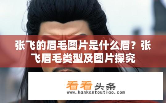 张飞的眉毛图片是什么眉？张飞眉毛类型及图片探究
