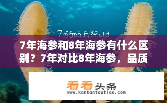7年海参和8年海参有什么区别？7年对比8年海参，品质差异何在？