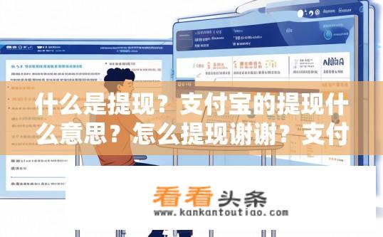 什么是提现？支付宝的提现什么意思？怎么提现谢谢？支付宝提现操作详解，提现概念及步骤是什么？