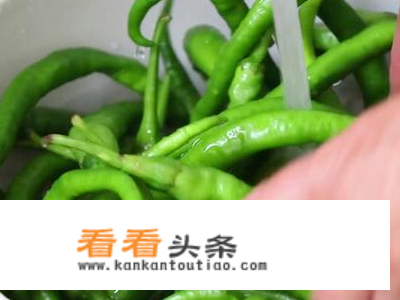 新鲜青辣椒怎么腌制？
