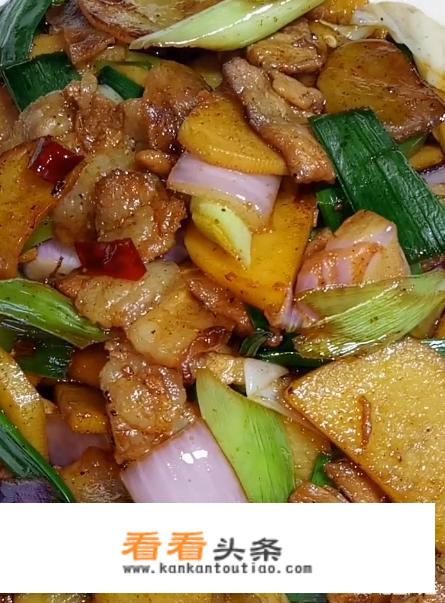 土豆炒肉片做法王刚？