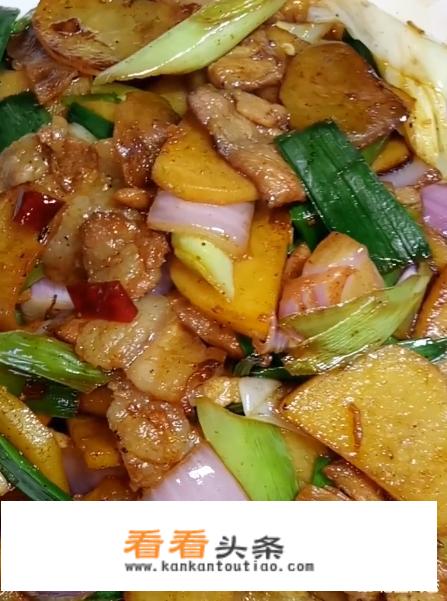 土豆炒肉片做法王刚？